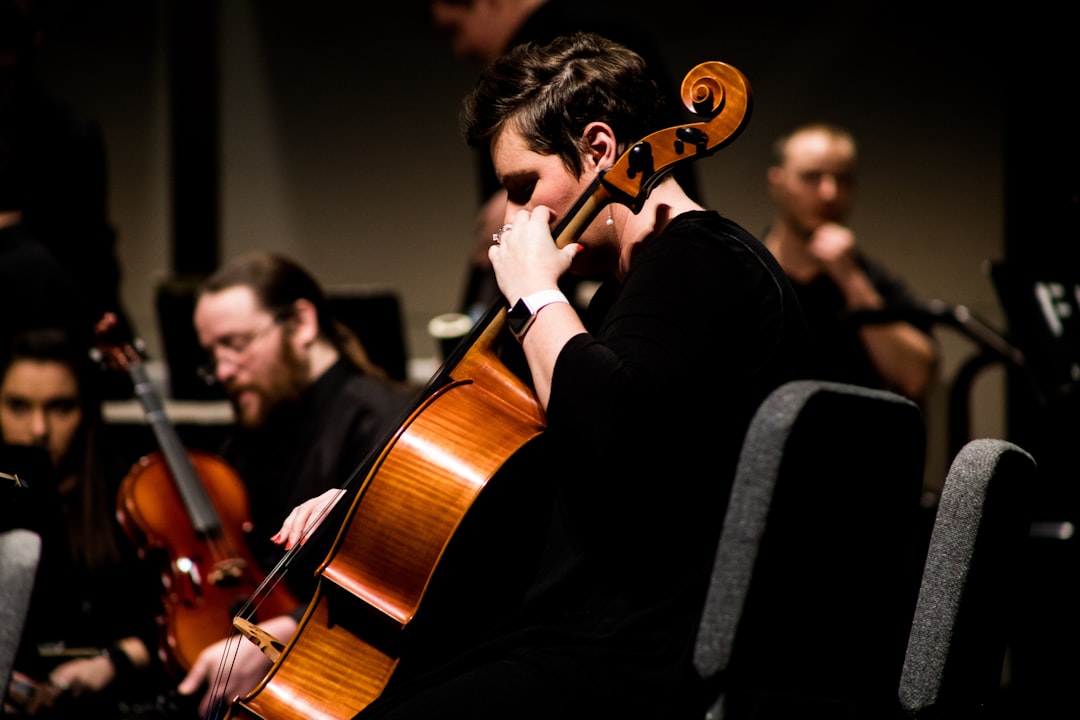 Photo Violin strings