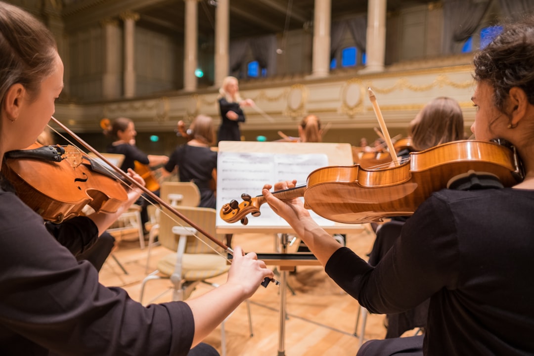 Photo Violin strings