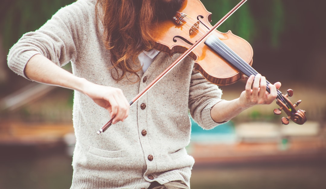 Photo Violin strings